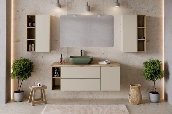 Comad Spodní rozšiřovací díl pro umyvadlové skříňky s deskou Dalia Cashmere 20 dub cremona