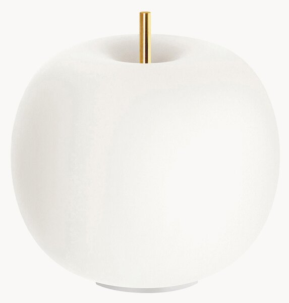 Přenosná ručně foukaná stolní LED lampa Kushi