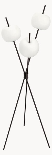 Stmívatelná stojací LED lampa Kushi, ručně foukaná