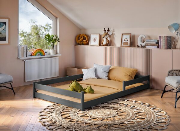 Lano Furniture Dětská postel ZOFIA grafit Rozměr (cm): 120x200