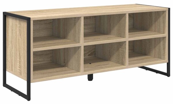 Skříň na obuv 100 x 35 x 44 cm Kompozitní dřevo Sonoma
