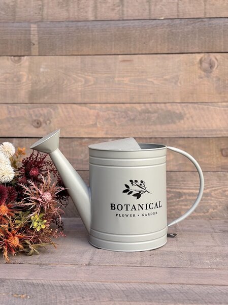 Plechová konev Botanical