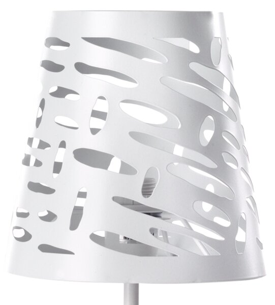 ONLI - Stolní lampa RICKY 1xE14/10W/230V 28 cm bílá