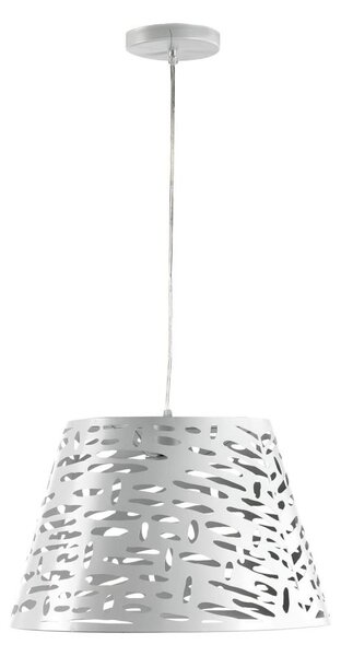ONLI - Lustr na lanku RICKY 1xE27/15W/230V pr. 40 cm bílá