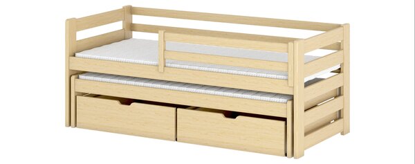 Legno Dětská rozkládací postel Tenso borovice Rozměr (cm): 80x160