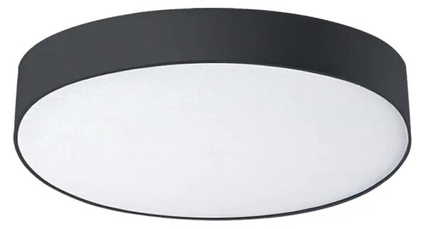 Moderní LED stropní svítidlo Monza II R 50 4000K SMART Wifi černé – Černá