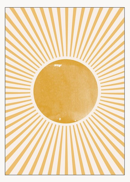 Nástěnná dekorace Boho Sun