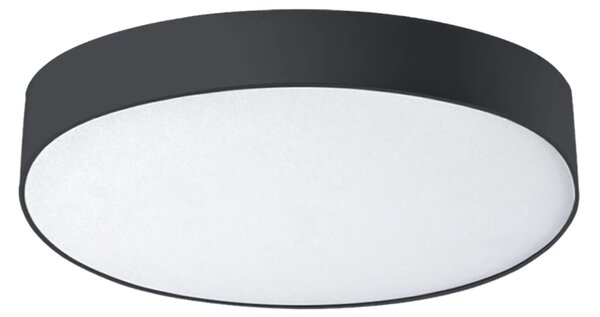 Moderní LED stropní svítidlo Monza II R 50 4000K SMART Wifi černé – Černá