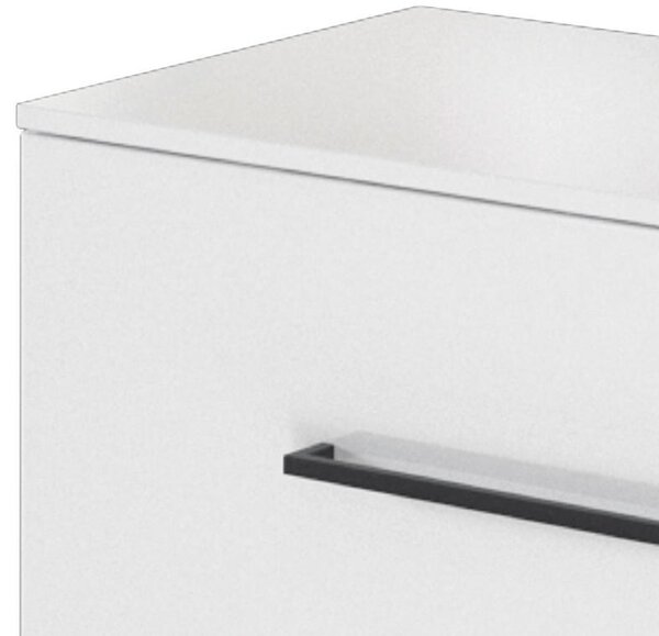 SKŘÍŇKA POD UMYVADLO, bílá, bílá, 70/54/35 cm Held - Koupelnové série, Online Only