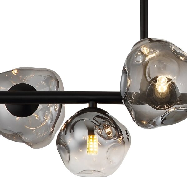 Globo 56149-6D - Lustr na tyči VELORA 6xG9/5W/230V