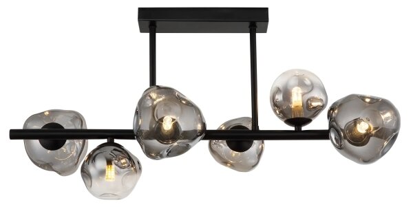 Globo 56149-6D - Lustr na tyči VELORA 6xG9/5W/230V