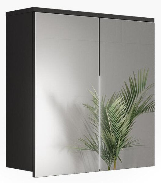 Koupelnová zrcadlová skříňka Vicco Ruben Antracit 60.2 x 62 cm, Model 62907