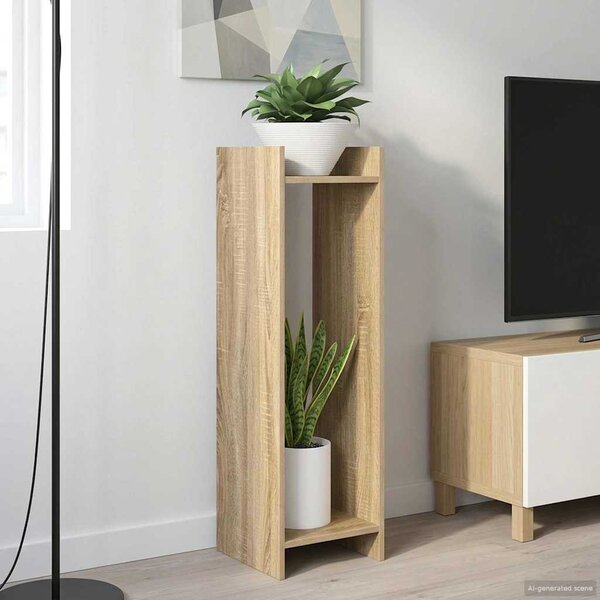 Stojan na rostliny 2 ks Sonoma dub 30 x 30 x 100 cm