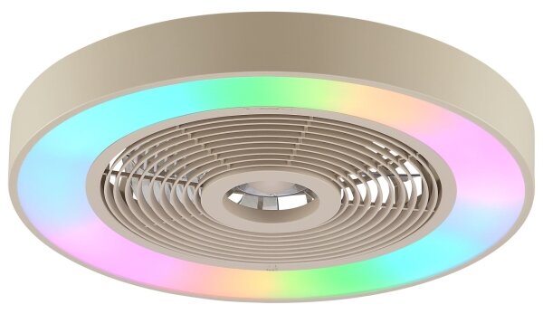 Brilliant - LED RGBW Stropní svítidlo s vent CATANIA LED/37W/230V béžová + DO