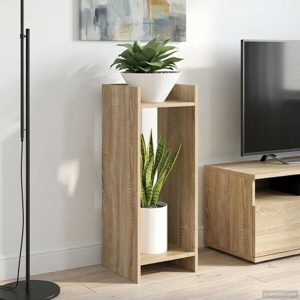 Stojan na rostliny 2 ks Sonoma dub 30 x 30 x 80 cm