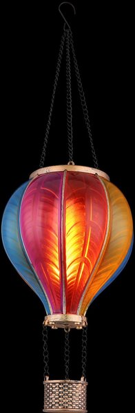 Globo Lighting Solar solární závěsné svítidlo x0.5 W černá-vícebarevná 36136B