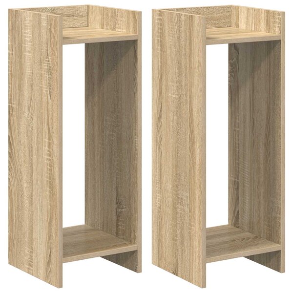Stojan na rostliny 2 ks Sonoma dub 30 x 30 x 80 cm