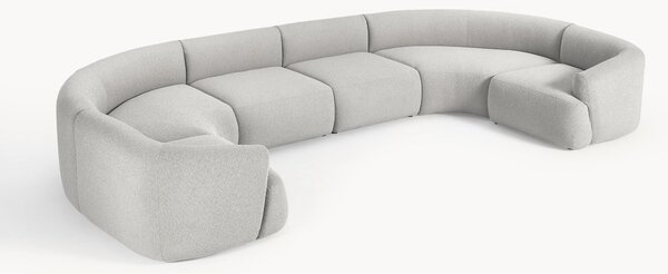 Modulární XL pohovka z bouclé Sofia