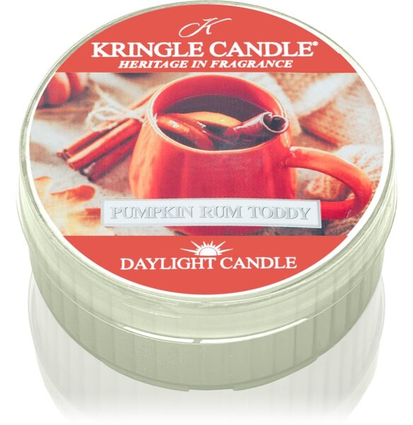 Kringle Candle Pumpkin Rum Toddy čajová svíčka 42 g