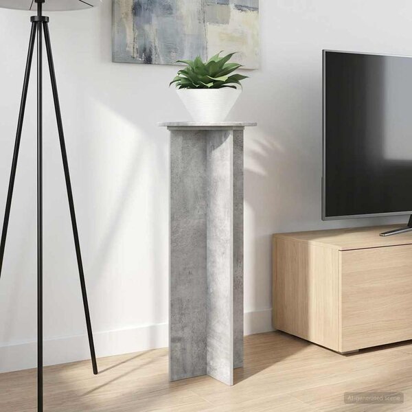 Stojan na rostliny 2 pcs Betonově šedá Ø40 x 100 cm