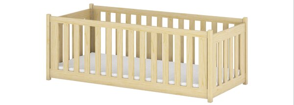 Lano Furniture Dětská postel s ohrádkou Koncept borovice Rozměr (cm): 80x160
