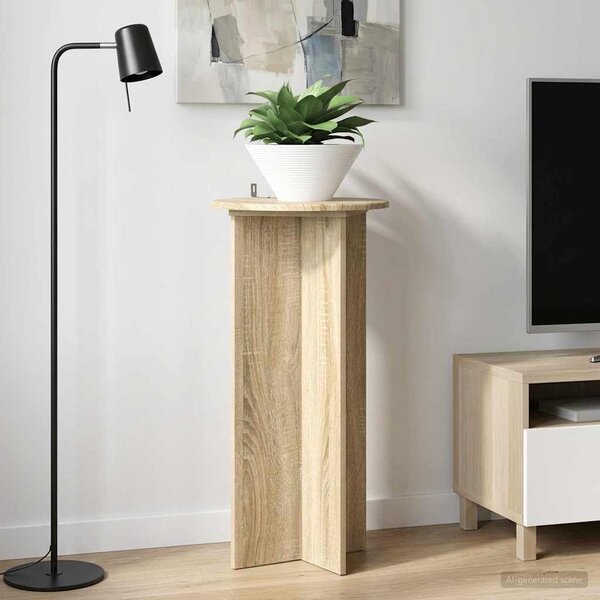 Stojan na rostliny 2 pcs Dub sonoma 40 x 40 x 80 cm
