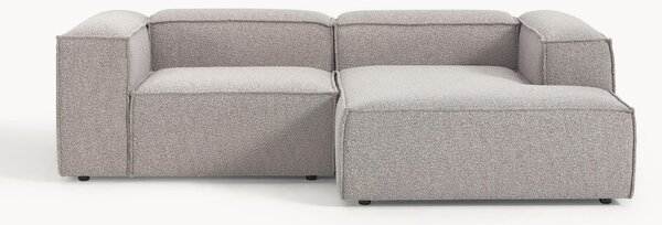 Bouclé modulární rohová pohovka Lennon, 2místná