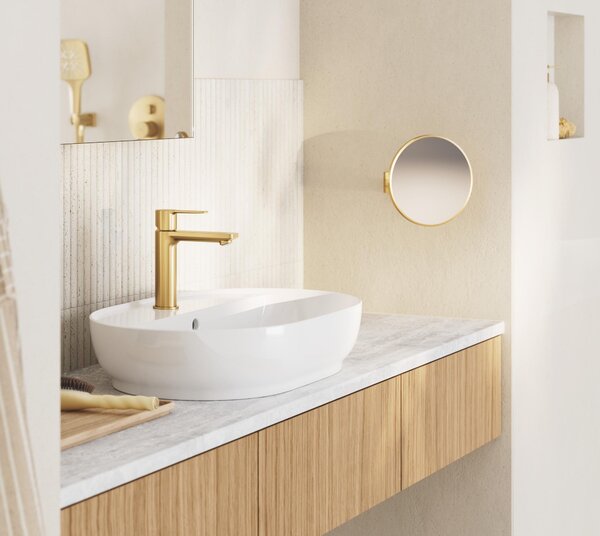 Grohe Lineare umyvadlová baterie stojící Brushed Cool Sunrise 23106GN1