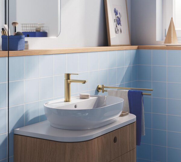 Grohe Lineare umyvadlová baterie stojící Brushed Cool Sunrise 23106GN1