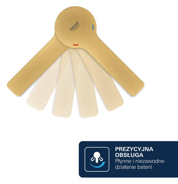 Grohe Start kuchyňská baterie stojící Brushed Cool Sunrise 30631GN0