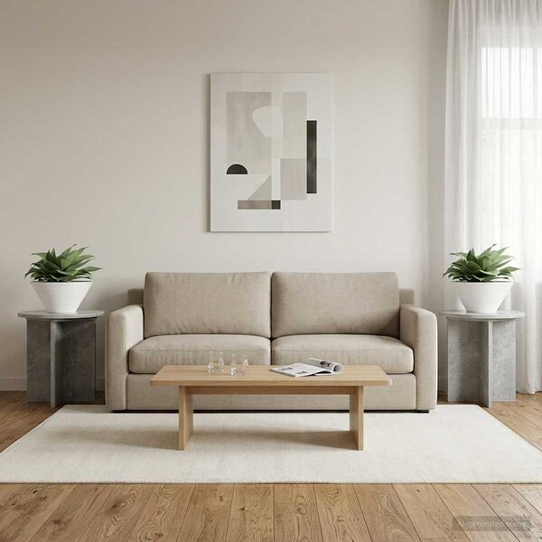Stojan na rostliny 2 pcs Betonově šedá 40 x 40 x 40 cm