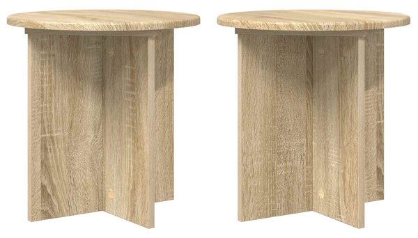 Stojan na rostliny 2 pcs Dub sonoma 40 x 40 x 40 cm