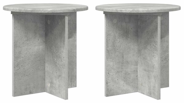 Stojan na rostliny 2 pcs Betonově šedá 40 x 40 x 40 cm