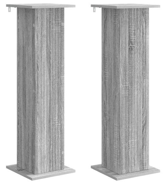 Stojan na rostliny 2 pcs Šedá sonoma 30,5 x 30 x 100,5 cm