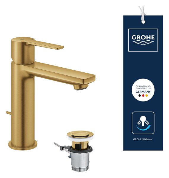 Grohe Lineare umyvadlová baterie stojící Brushed Cool Sunrise 32114GN1