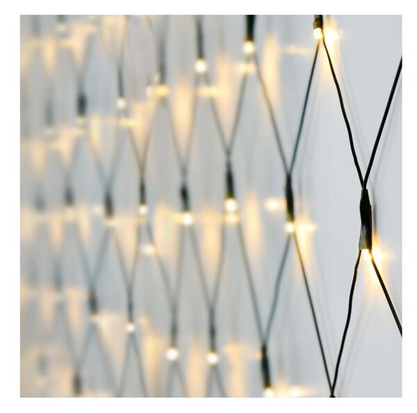 LED Venkovní vánoční závěs 320xLED/230V 3x1,5 m IP44 teplá bílá