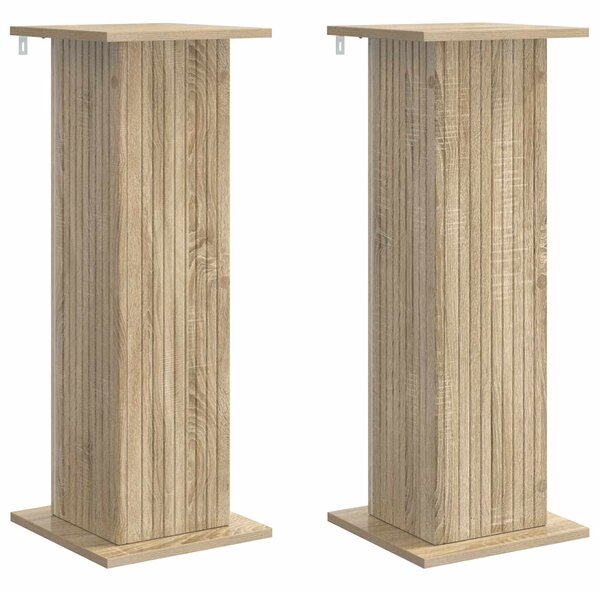 Stojan na rostliny 2 pcs Dub sonoma 30,5 x 30 x 80,5 cm