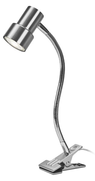 Osram - Lampa s klipem CLIP STEP FLEX 1xGU10/5W/230V matný chrom