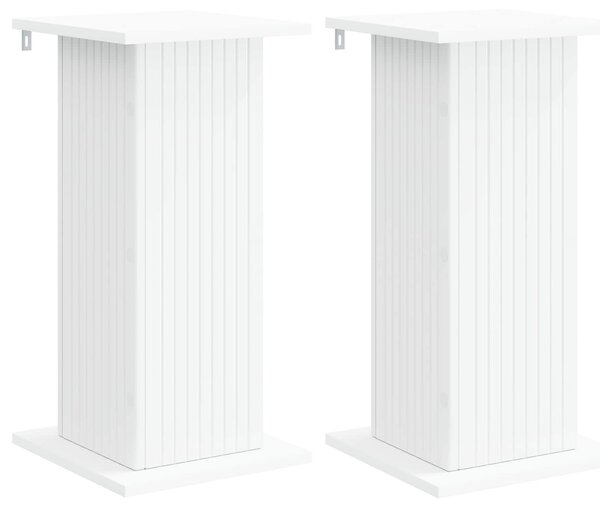 Stojan na rostliny 2 pcs Bílá 30,5 x 30 x 60,5 cm