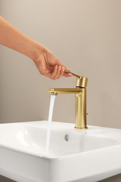 Grohe Lineare umyvadlová baterie stojící Brushed Cool Sunrise 32114GN1