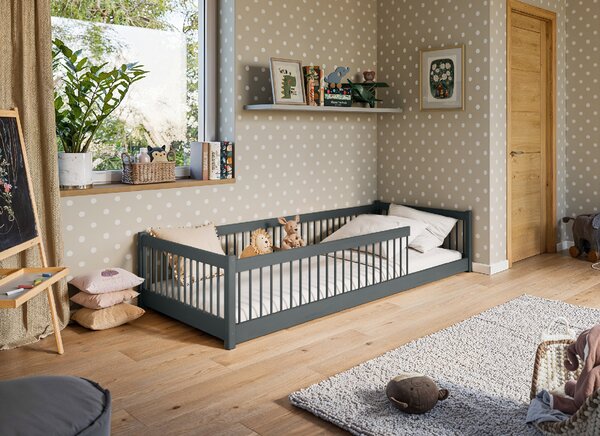 Lano Furniture Dětská postel Padre grafit Rozměr (cm): 80x180