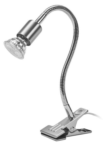 Osram - Lampa s klipem CLIP TUBE FLEX 1xGU10/5W/230V matný chrom