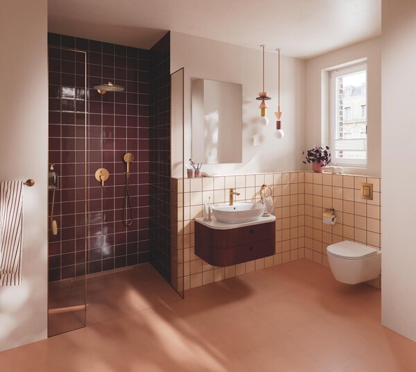 Grohe Lineare umyvadlová baterie stojící Warm Sunset 32114DL1