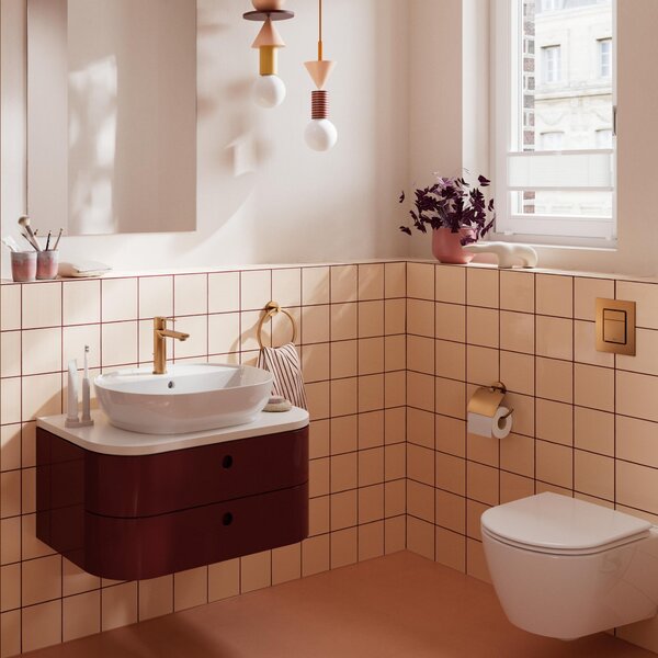 Grohe Lineare umyvadlová baterie stojící Warm Sunset 32114DL1