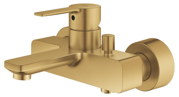 Grohe Lineare vanová baterie na stěnu s termostatem Brushed Cool Sunrise 33849GN1