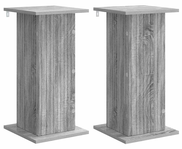 Stojan na rostliny 2 pcs Šedá sonoma 30,5 x 30 x 60,5 cm