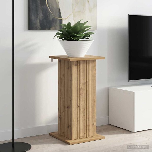 Stojan na rostliny Dub artisan 30,5 x 30 x 60,5 cm