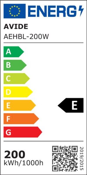 Led průmyslové svítidlo HighBay Avide, 200W, 22000lm, denní 5000K, IP65, ekvivalent 1127W