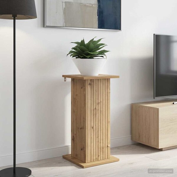 Stojan na rostliny 2 ks Dub artisan 30,5 x 30 x 60,5 cm