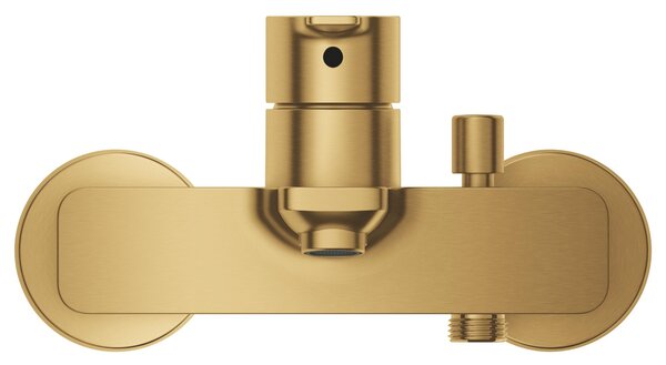 Grohe Lineare vanová baterie na stěnu s termostatem Brushed Cool Sunrise 33849GN1